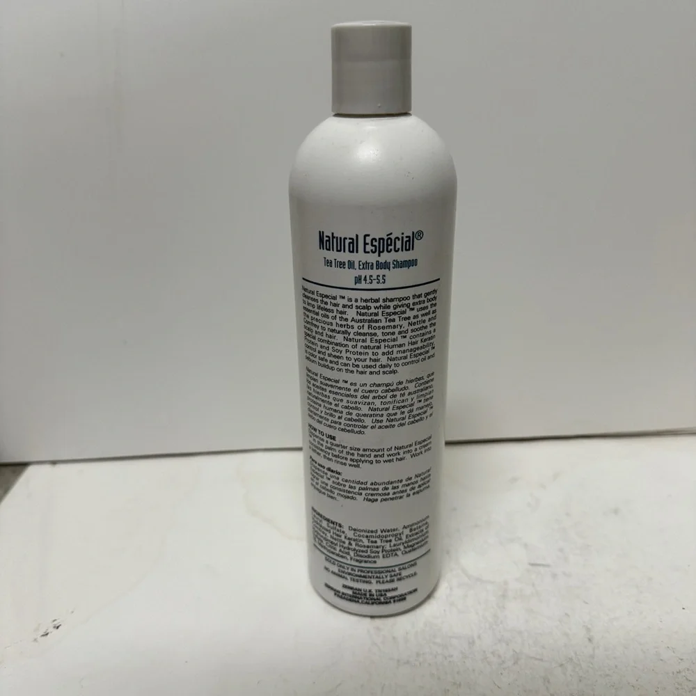 Zerran Tea Tree Oil Extra Body Shampoo Hair Protein 16 OZ